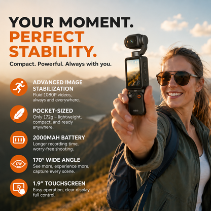 📸✨【Edizione Limitata – 50% di Sconto】Fotocamera tascabile con display ribaltabile – Scatta selfie perfetti 📱💄 e condividili istantaneamente, senza modifiche